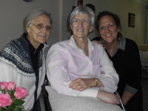 Mom Ruth with sisters, Charlotte and Mary Jane - October 17th, 2013